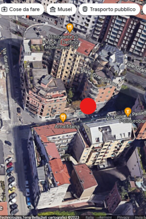 Rettangolo con piantina