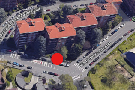 Rettangolo con piantina