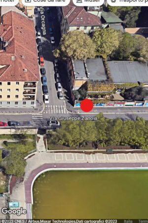 Rettangolo con piantina